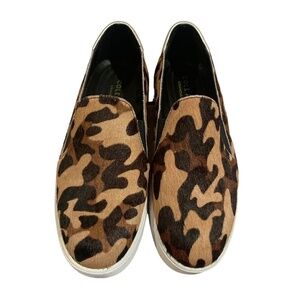 Cole Haan Grandpro Spectator 2.0 Genuine Calf Hair Slip On in Camo size 7